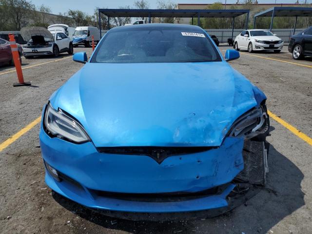 5YJSA1E47KF331329 - 2019 TESLA MODEL S Կապույտ լուսանկար 5
