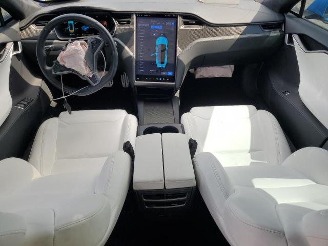 5YJSA1E47KF331329 - 2019 TESLA MODEL S Կապույտ լուսանկար 8