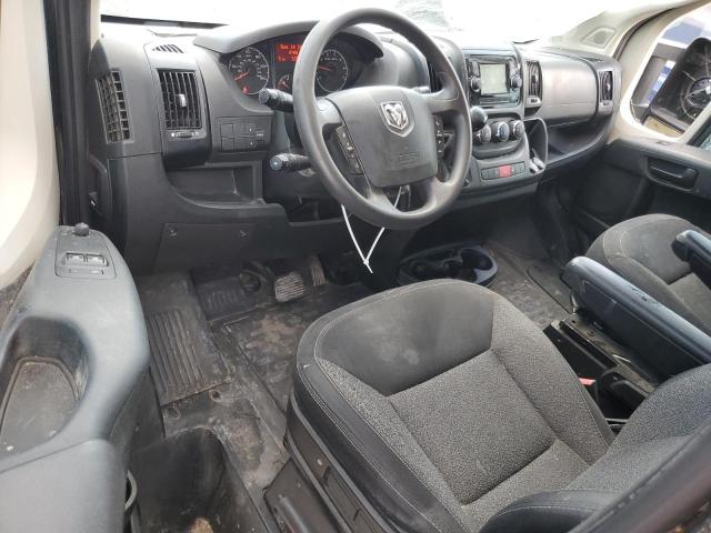 3C6TRVDG9JE118975 - 2018 RAM PROMASTER 2500 HIGH ნაცრისფერი ფოტო 8