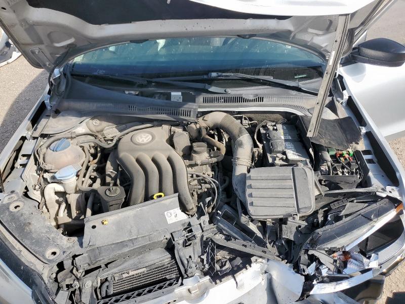 3VW2K7AJ8EM444876 - 2014 VOLKSWAGEN JETTA BASE SILVER photo 11