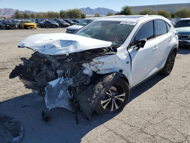 JTJBARBZ7J2164564 - 2018 LEXUS NX 300 BASE თეთრი ფოტო 2