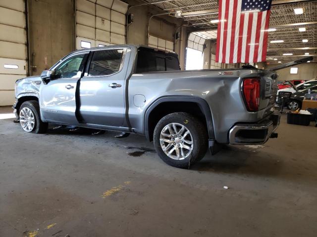 3GTU9DED8MG175902 - 2021 GMC SIERRA K1500 SLT GRAY photo 2