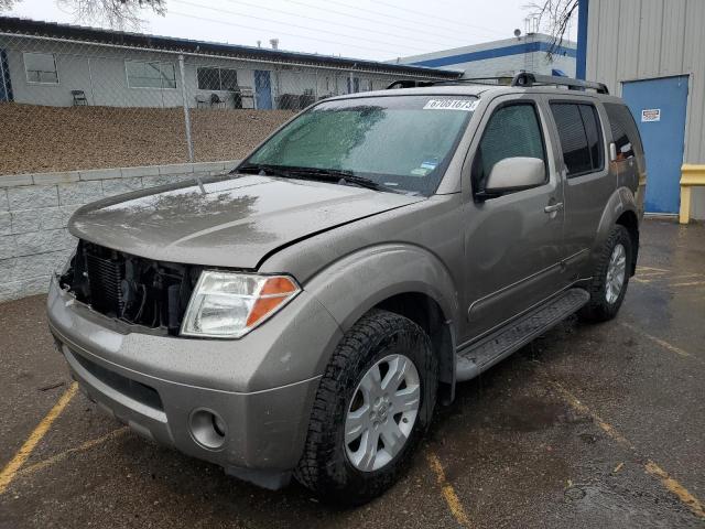 5N1AR18W85C714713 - 2005 NISSAN PATHFINDER LE 灰色 照片 1