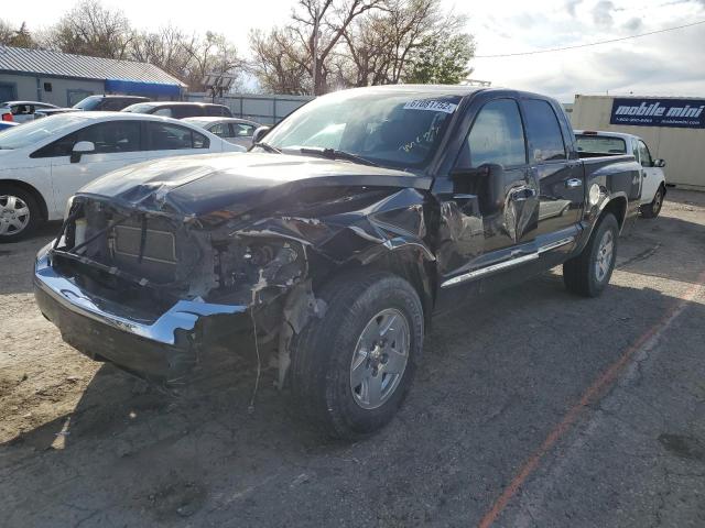 1D7HW58J66S538717 - 2006 DODGE DAKOTA QUAD LARAMIE BLACK photo 2