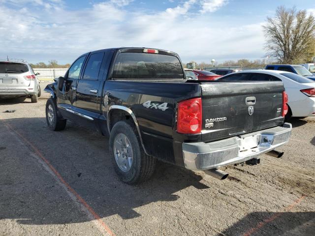 1D7HW58J66S538717 - 2006 DODGE DAKOTA QUAD LARAMIE BLACK photo 3