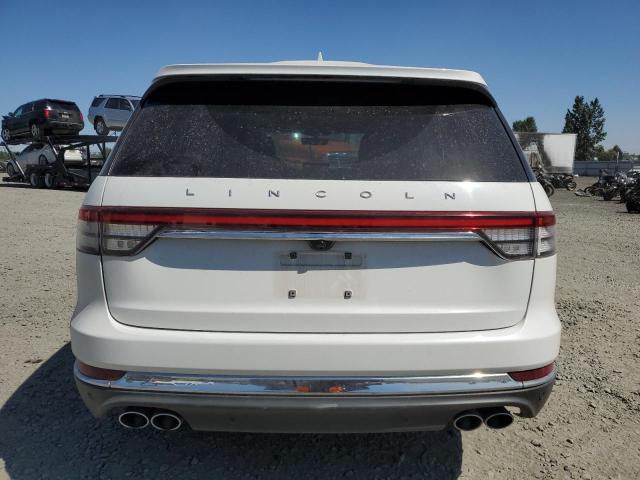 5LM5J7XC1LGL09430 - 2020 LINCOLN AVIATOR RESERVE Beyaz fotoğraf 6