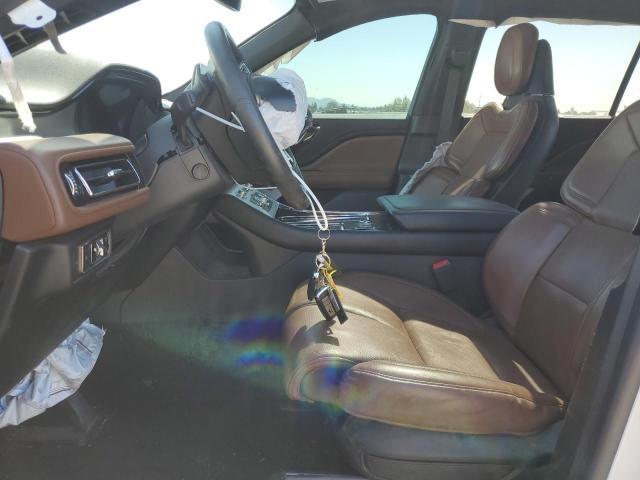 5LM5J7XC1LGL09430 - 2020 LINCOLN AVIATOR RESERVE Beyaz fotoğraf 7