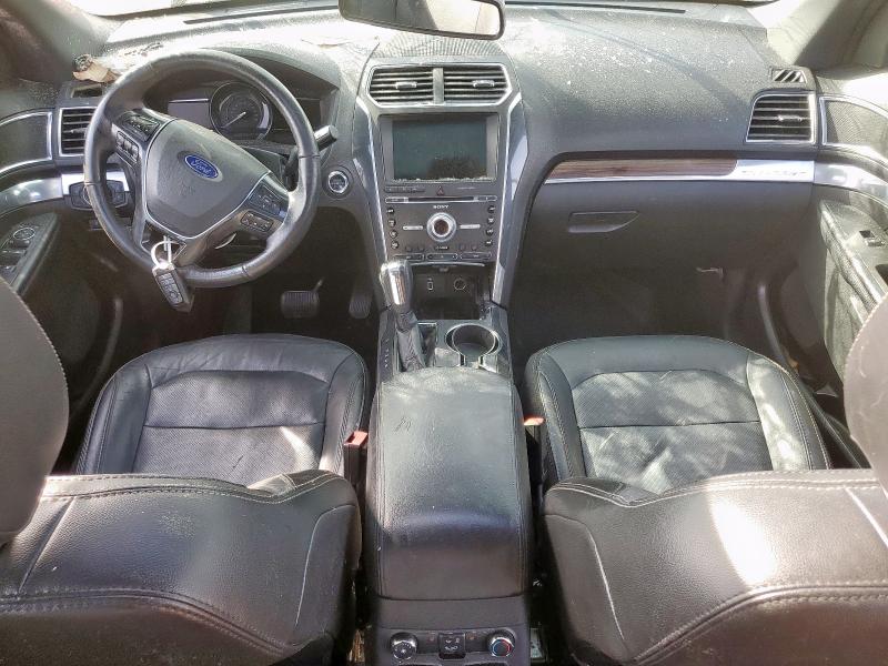 1FM5K7FH5JGB07751 - 2018 FORD EXPLORER LIMITED RED photo 8