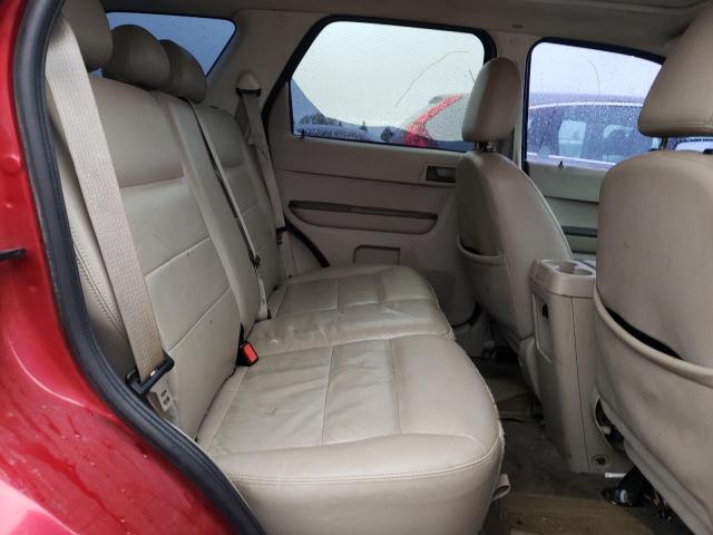 1FMCU03138KA82405 - 2008 FORD ESCAPE XLT RED photo 10