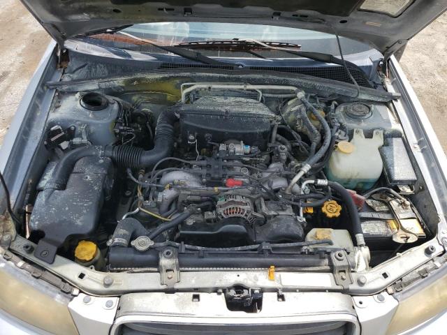 JF1SG65654H737678 - 2004 SUBARU FORESTER 2.5XS SILVER photo 11