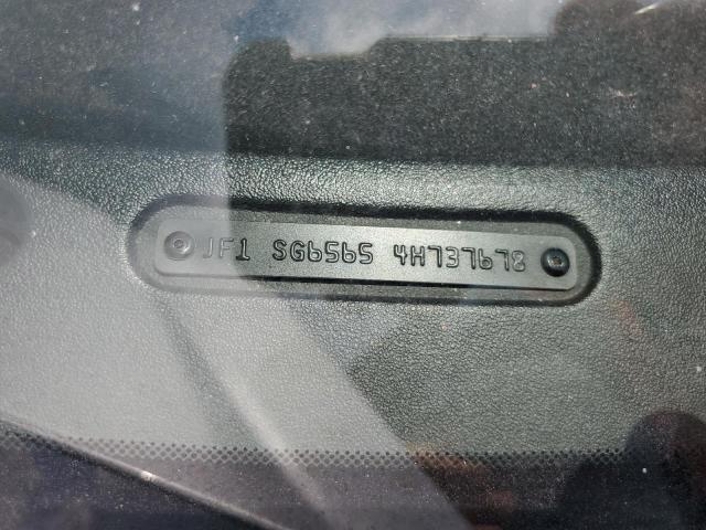 JF1SG65654H737678 - 2004 SUBARU FORESTER 2.5XS SILVER photo 12