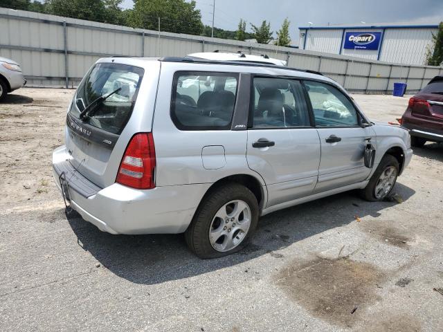 JF1SG65654H737678 - 2004 SUBARU FORESTER 2.5XS SILVER photo 3