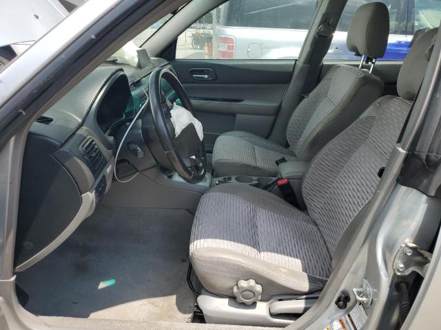 JF1SG65654H737678 - 2004 SUBARU FORESTER 2.5XS SILVER photo 7