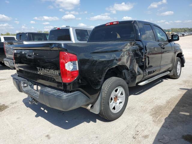 5TFUM5F17JX075466 - 2018 TOYOTA TUNDRA DOUBLE CAB SR/SR5 BLACK photo 3