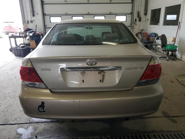 4T1BE32K75U385028 - 2005 TOYOTA CAMRY LE BEIGE photo 6