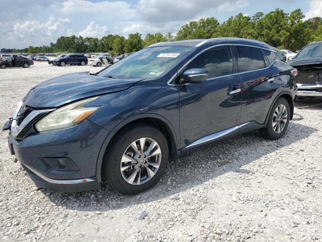 5N1AZ2MH2FN258811 - 2015 NISSAN MURANO S BLUE photo 1