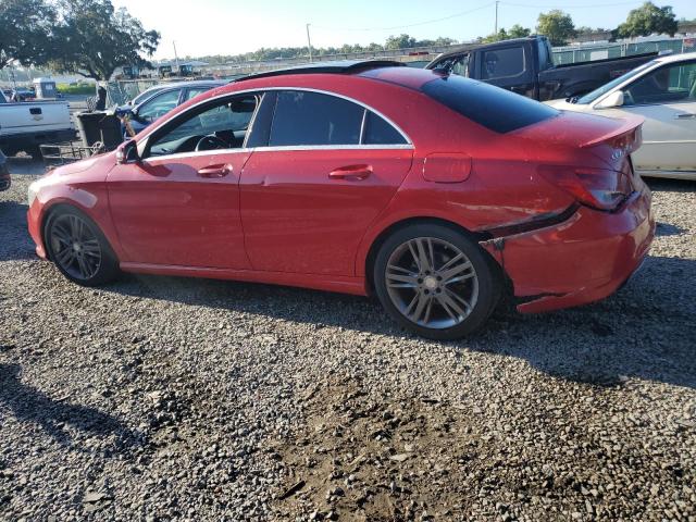 WDDSJ4EB5FN213485 - 2015 MERCEDES-BENZ CLA 250 RED photo 2