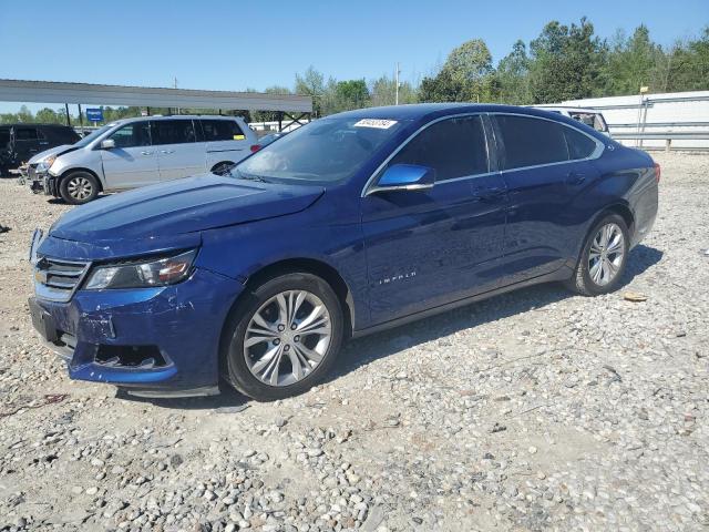 1G1125S34EU105782 - 2014 CHEVROLET IMPALA LT BLUE photo 1