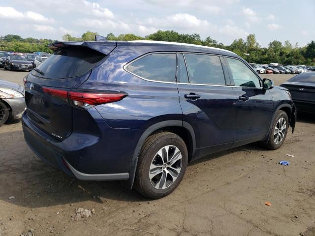 5TDGZRBH9MS123634 - 2021 TOYOTA HIGHLANDER XLE Mavi foto 3