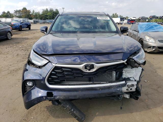 5TDGZRBH9MS123634 - 2021 TOYOTA HIGHLANDER XLE Mavi foto 5