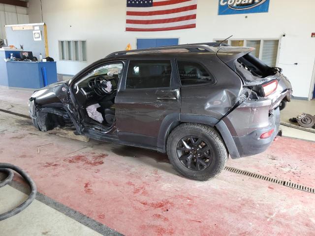 1C4PJMBS2EW282616 - 2014 JEEP CHEROKEE TRAILHAWK CHARCOAL photo 2