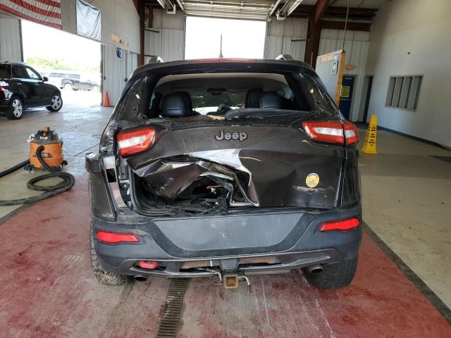 1C4PJMBS2EW282616 - 2014 JEEP CHEROKEE TRAILHAWK CHARCOAL photo 6