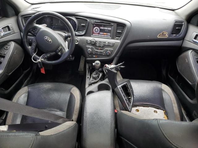 5XXGR4A62DG245417 - 2013 KIA OPTIMA SX BLACK photo 8