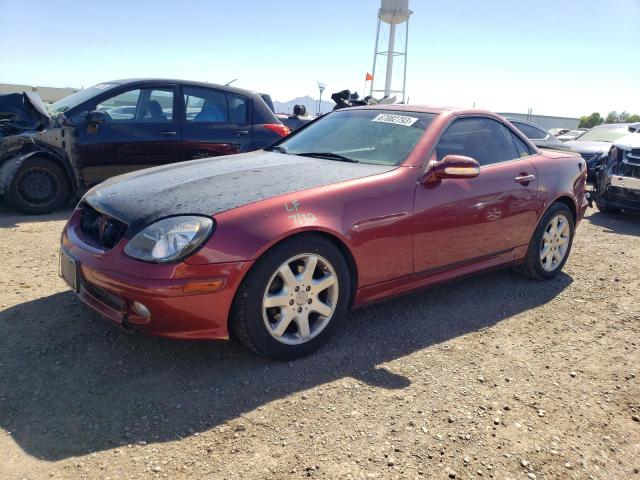 WDBKK49F53F291435 - 2003 MERCEDES-BENZ SLK 230 KOMPRESSOR RED photo 1