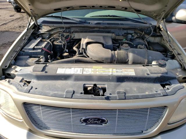 1FTRF18L9YKA95457 - 2000 FORD F150 თაფლისფერი ფოტო 11