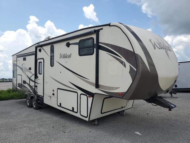 5ZT3WCXB6HG000574 - 2017 WILDWOOD 5TH WHEEL BEIGE photo 1