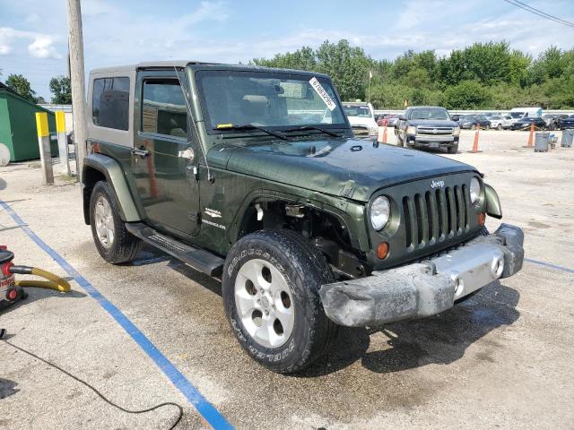 1J4FA54118L581696 - 2008 JEEP WRANGLER SAHARA GREEN photo 4