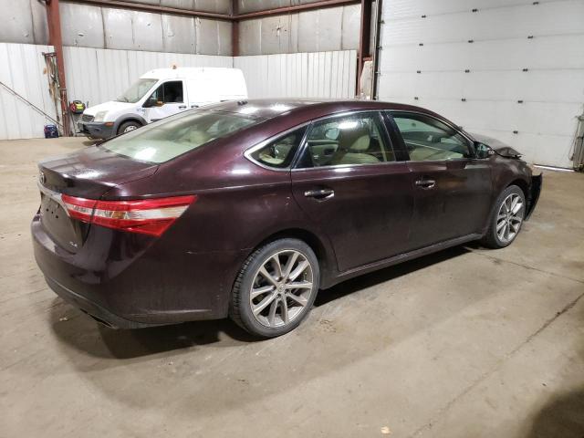 4T1BK1EBXFU145207 - 2015 TOYOTA AVALON XLE MAROON photo 3