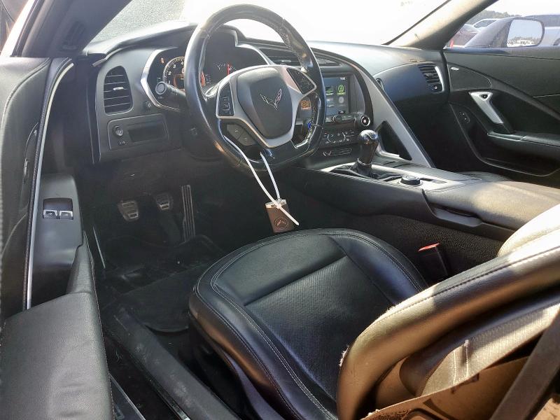 1G1YA2D73G5121436 - 2016 CHEVROLET CORVETTE STINGRAY 1LT BLACK photo 8