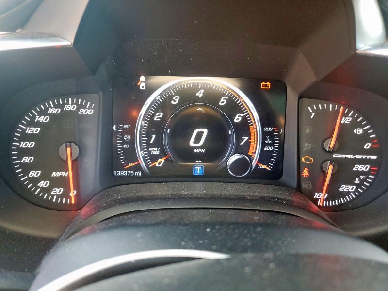 1G1YA2D73G5121436 - 2016 CHEVROLET CORVETTE STINGRAY 1LT BLACK photo 9