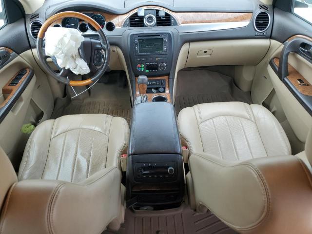 5GAKRDED7CJ401076 - 2012 BUICK ENCLAVE WHITE photo 8