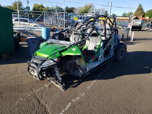 4UF13MPV9DT306762 - 2013 ARCTIC CAT WILDCAT XX GREEN photo 2