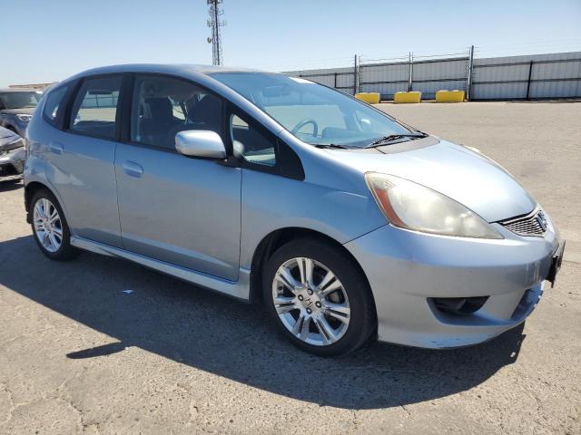 JHMGE8H53BC021813 - 2011 HONDA FIT SPORT BLUE photo 4