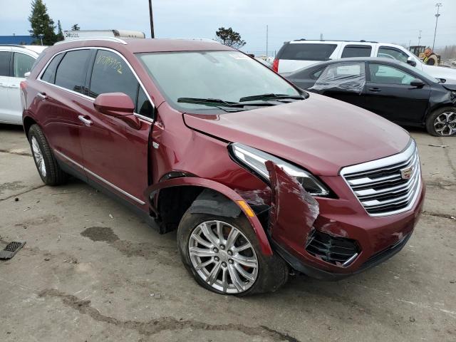 1GYKNARS8JZ234799 - 2018 CADILLAC XT5 RED photo 1