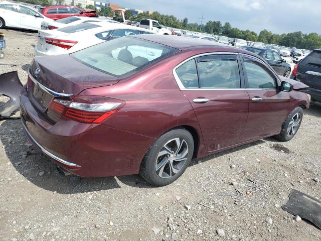 1HGCR2F44GA061009 - 2016 HONDA ACCORD LX BURGUNDY photo 3