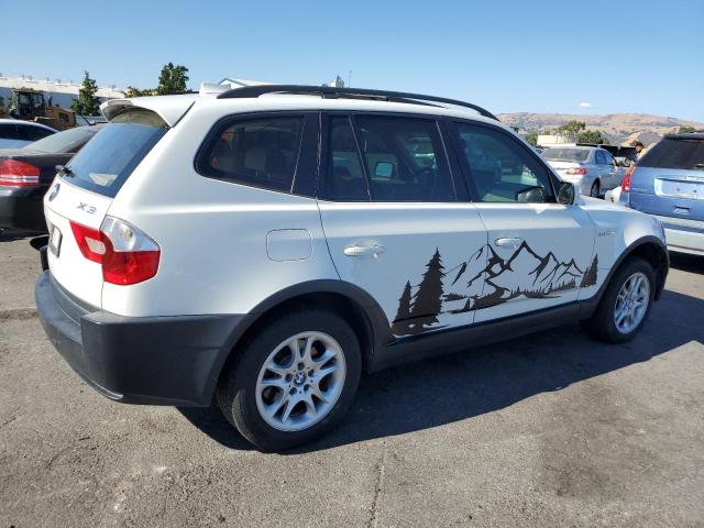 WBXPA73454WC37904 - 2004 BMW X3 2.5I WHITE photo 3