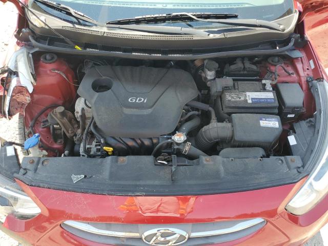 KMHCT4AE3GU027424 - 2016 HYUNDAI ACCENT SE 红色 照片 11