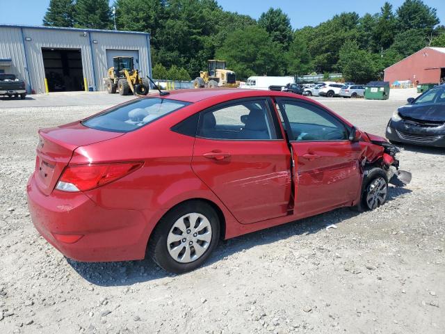 KMHCT4AE3GU027424 - 2016 HYUNDAI ACCENT SE 红色 照片 3