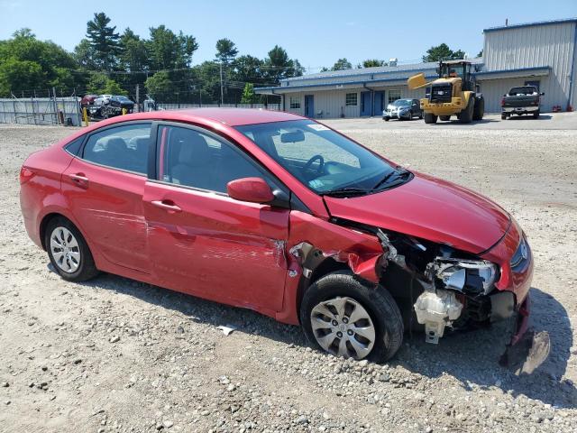 KMHCT4AE3GU027424 - 2016 HYUNDAI ACCENT SE 红色 照片 4