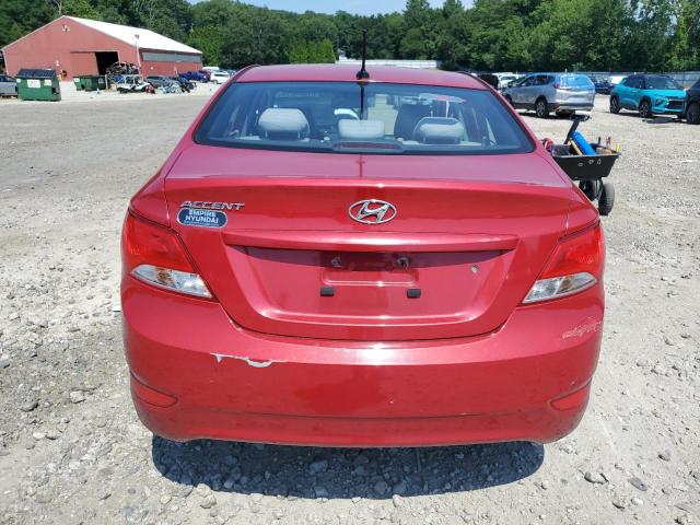 KMHCT4AE3GU027424 - 2016 HYUNDAI ACCENT SE 红色 照片 6