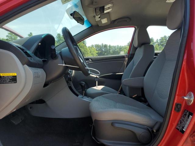 KMHCT4AE3GU027424 - 2016 HYUNDAI ACCENT SE 红色 照片 7