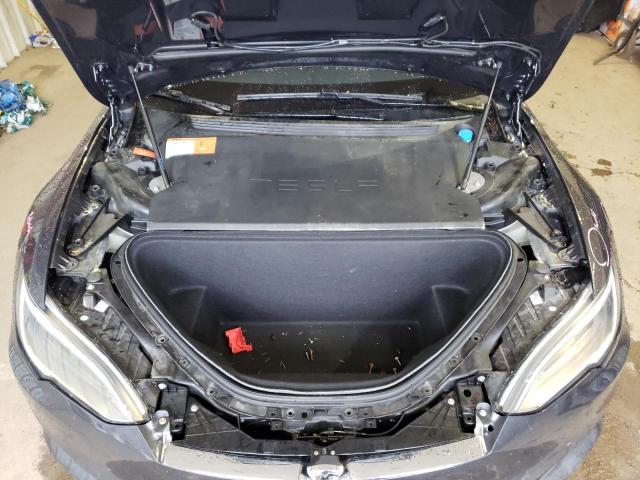 5YJSA1E24HF218204 - 2017 TESLA MODEL S 灰色 照片 11