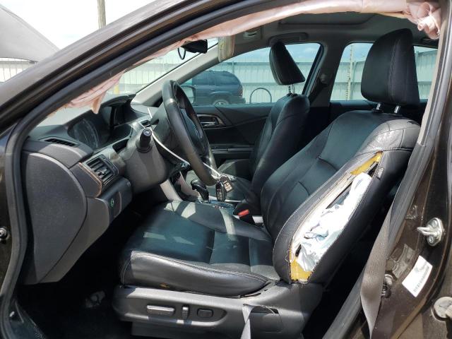 1HGCR2F81GA121024 - 2016 HONDA ACCORD EXL BROWN photo 14