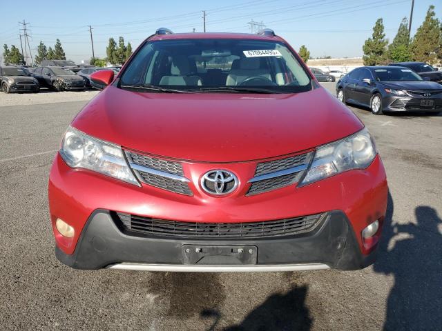 2T3WFREV3DW058686 - 2013 TOYOTA RAV4 XLE წითელი ფოტო 5