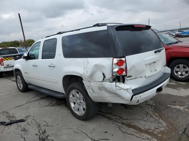 1GKUKKE32AR118434 - 2010 GMC YUKON XL K1500 SLT WHITE photo 2