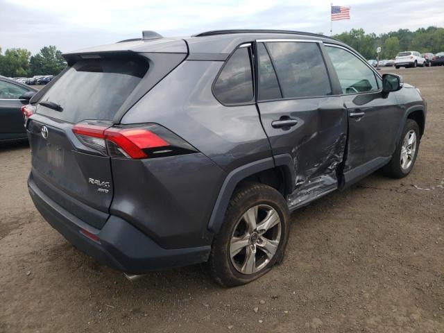 2T3P1RFV1MC146977 - 2021 TOYOTA RAV4 XLE GRAY photo 3